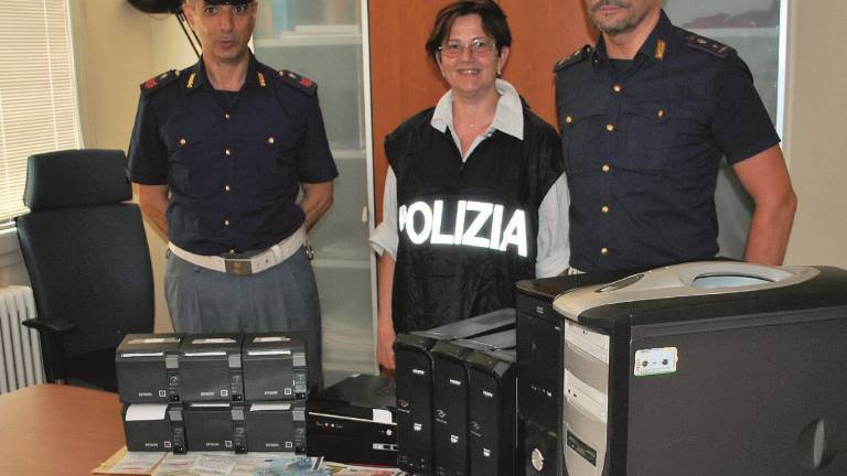 Sequestrata sala scommesse clandestina Sequestrata sala scommesse clandestina