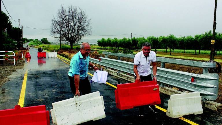 Riaperto il ponte fra Sala e Bulgarnò Riaperto il ponte fra Sala e Bulgarnò