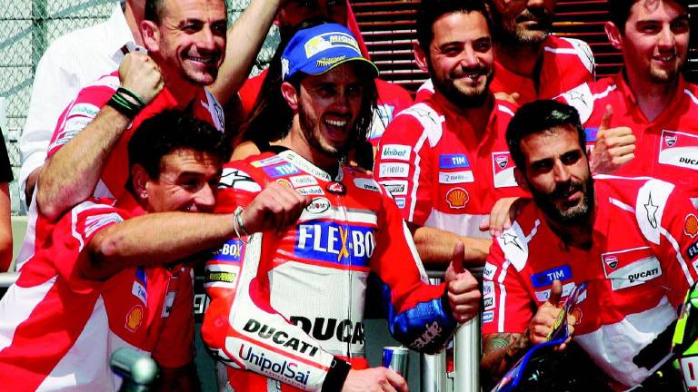 Dovizioso c'è Dovizioso c'è