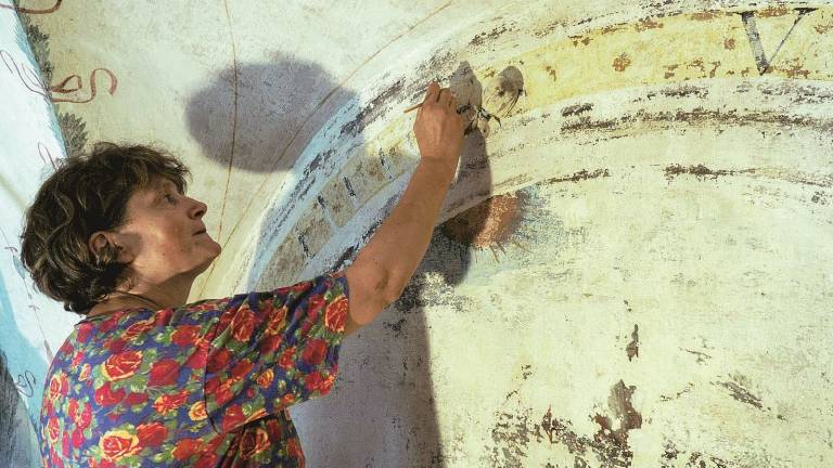 Scoperti affreschi di fine Quattrocento Scoperti affreschi di fine Quattrocento