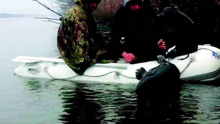 L'allarme dei pescatori: «I bracconieri fanno stragi» L'allarme dei pescatori: «I bracconieri fanno stragi»