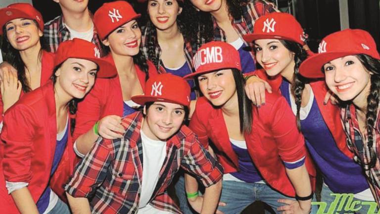 Quelli che il calcio il giorno della Befana all'Hip hop contest di Riccione Quelli che il calcio il giorno della Befana all'Hip hop contest di Riccione
