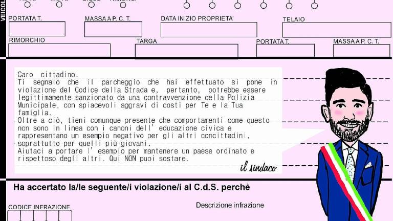 Le finte multe del sindaco Baccini Le finte multe del sindaco Baccini