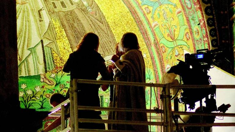 San Vitale blindato per il colossal russo San Vitale blindato per il colossal russo