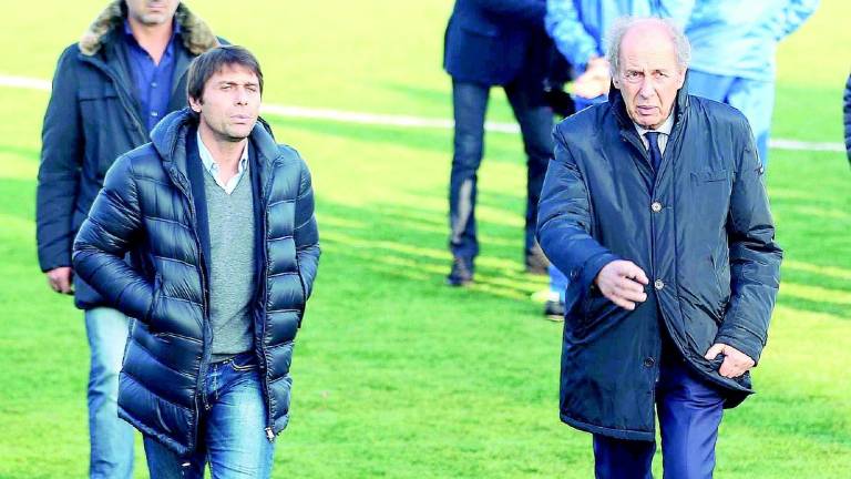 La visita del ct Antonio Conte a Cesena La visita del ct Antonio Conte a Cesena