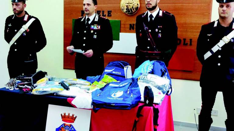 Nuova razzia al centro sportivo Nuova razzia al centro sportivo