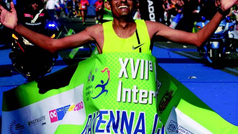 La Maratona di Ravenna a Tarik Marhnaoui La Maratona di Ravenna a Tarik Marhnaoui