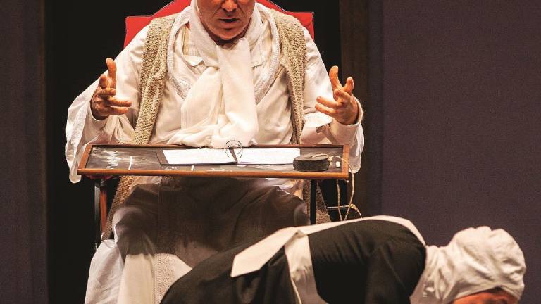 «Ho imparato la lezione da Franco Parenti: il malato non è affatto immaginario» «Ho imparato la lezione da Franco Parenti: il malato non è affatto immaginario»