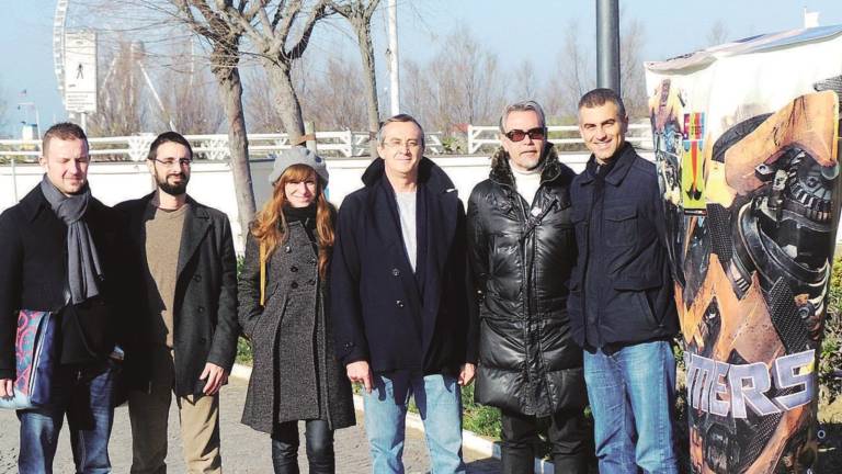 Rimini addobba anche i parcometri Rimini addobba anche i parcometri