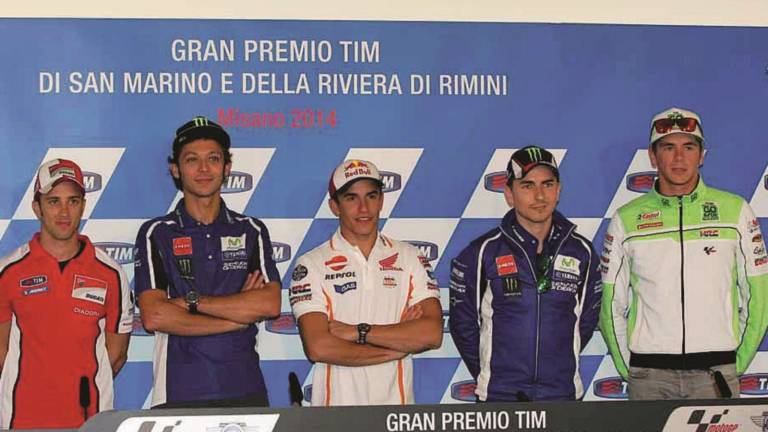 Comincia lo spettacolo di Misano Comincia lo spettacolo di Misano