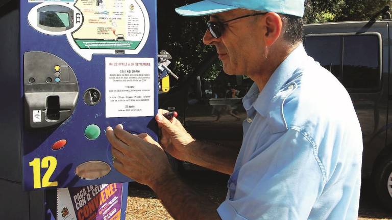 I vandali mettono fuori uso i parcometri di Marina I vandali mettono fuori uso i parcometri di Marina