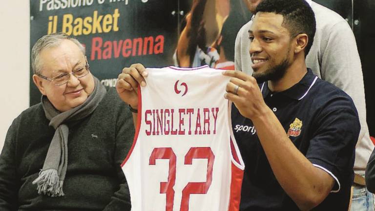 Singletary: «Felice di essere a Ravenna» Singletary: «Felice di essere a Ravenna»