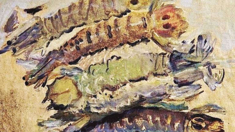 Le canocchie adriatiche tra chele, carte e pennelli Le canocchie adriatiche tra chele, carte e pennelli