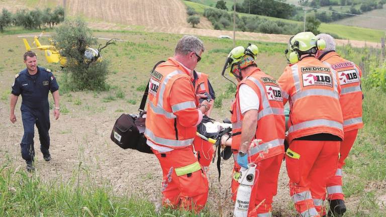 Incidente grave per una 37enne Incidente grave per una 37enne