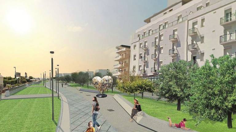 Al via i lavori del nuovo lungomare, il percorso arriverà fino al Canalino Al via i lavori del nuovo lungomare, il percorso arriverà fino al Canalino