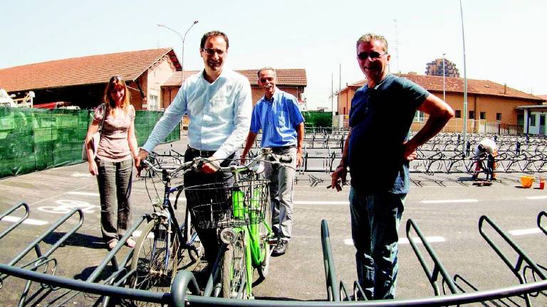 Aperto il parcheggio per le biciclette Aperto il parcheggio per le biciclette