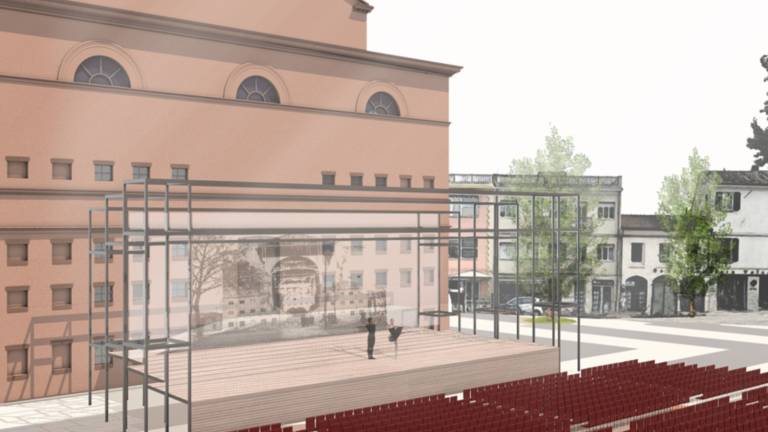 Arena delle arti, la foto della nuova piazza Arena delle arti, la foto della nuova piazza