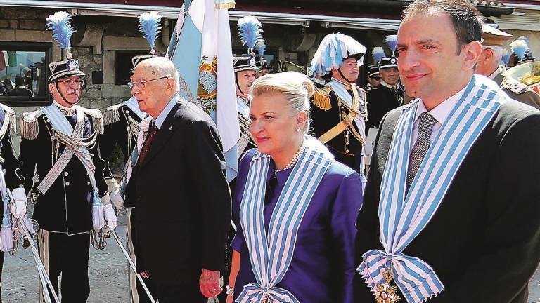 La morte di Napolitano, il cordoglio di San Marino e la visita del 2014 sul Titano La morte di Napolitano, il cordoglio di San Marino e la visita del 2014 sul Titano