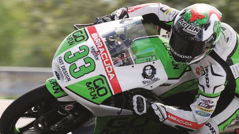 Bastianini chiude terzo a Silverstone Bastianini chiude terzo a Silverstone