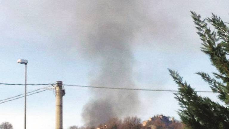 Nube tossica, allarme in Valconca Nube tossica, allarme in Valconca