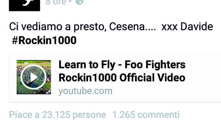 I Foo Fighters hanno detto sì I Foo Fighters hanno detto sì