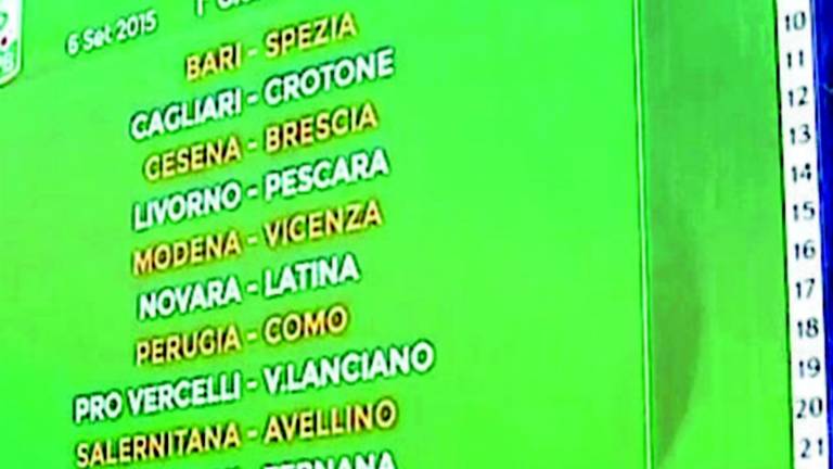 Il Cesena debutta in casa contro il Brescia Il Cesena debutta in casa contro il Brescia
