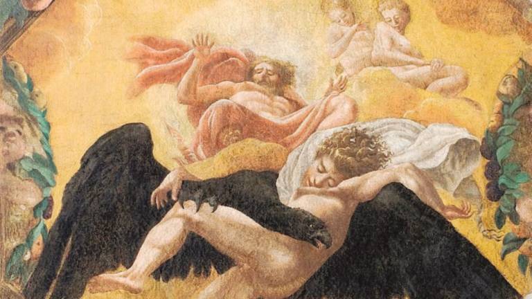 Guercino, Giotto e Raffaello Guercino, Giotto e Raffaello
