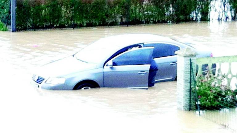 Il Cesenate flagellato dall'alluvione Il Cesenate flagellato dall'alluvione