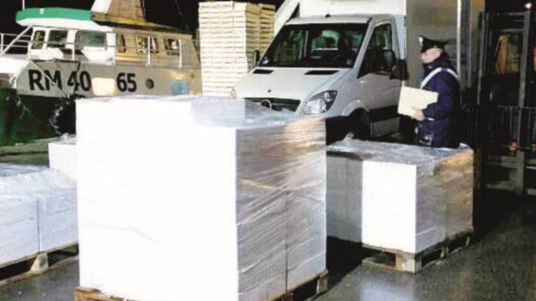 Maxi sequestro di pesce dopato Maxi sequestro di pesce dopato