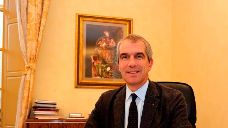 Il presidente Giovanni Tamburini Il presidente Giovanni Tamburini