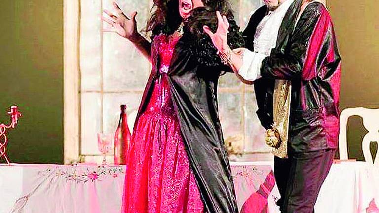 Raffaella Battistini è Tosca a Cesenatico Raffaella Battistini è Tosca a Cesenatico