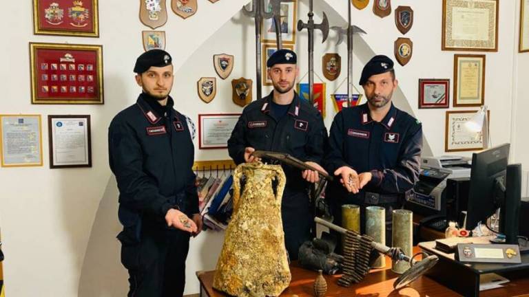 Coriano. Scoperto un altro tesoro di reperti storici: denunciato Coriano. Scoperto un altro tesoro di reperti storici: denunciato