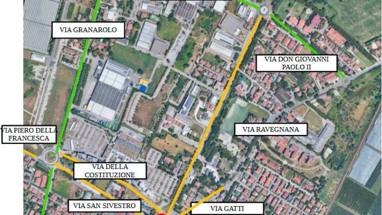 Faenza. Nuovo asfalto nella rotatoria del Niballo, le modifiche alla viabilità Faenza. Nuovo asfalto nella rotatoria del Niballo, le modifiche alla viabilità