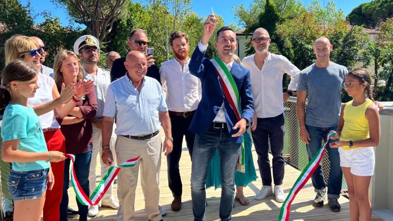Cesenatico, ecco il ponte di via Ferrara Cesenatico, ecco il ponte di via Ferrara