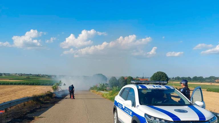 Imola, incendio di sterpaglie su più fronti fra via Correcchiello e l’autostrada Imola, incendio di sterpaglie su più fronti fra via Correcchiello e l’autostrada