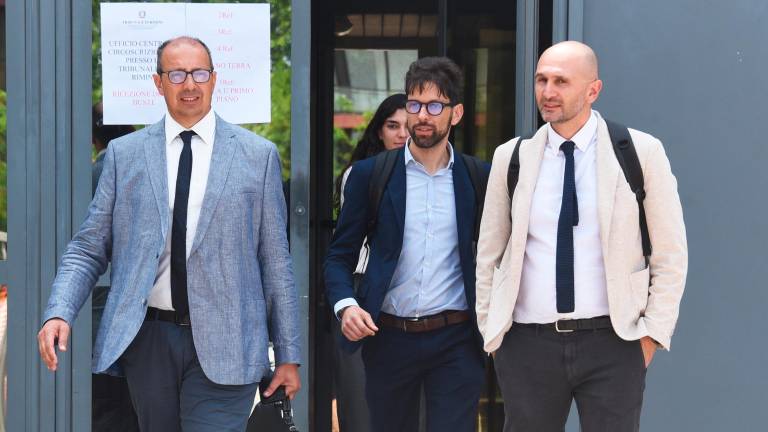 Riario Fabbri e Andrea Guidi, legali di Louis Dassilva (Foto e video Manuel Migliorini) Riario Fabbri e Andrea Guidi, legali di Louis Dassilva (Foto e video Manuel Migliorini)