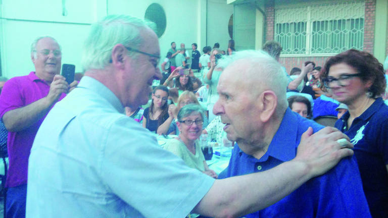 Rimini piange don Bonini, il decano dei preti zio di Sandra Sabattini Rimini piange don Bonini, il decano dei preti zio di Sandra Sabattini