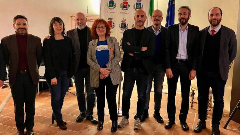 Bonaccini e i sindaci dell’Unione Bonaccini e i sindaci dell’Unione
