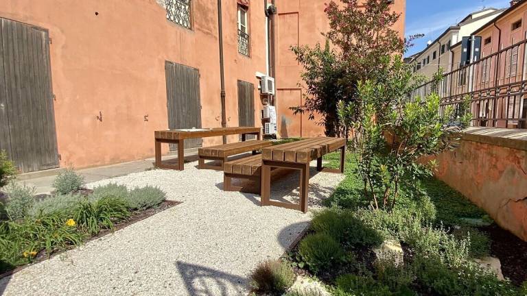 Cesena, inaugurato il Giardino di Santa Caterina in via Sacchi Cesena, inaugurato il Giardino di Santa Caterina in via Sacchi