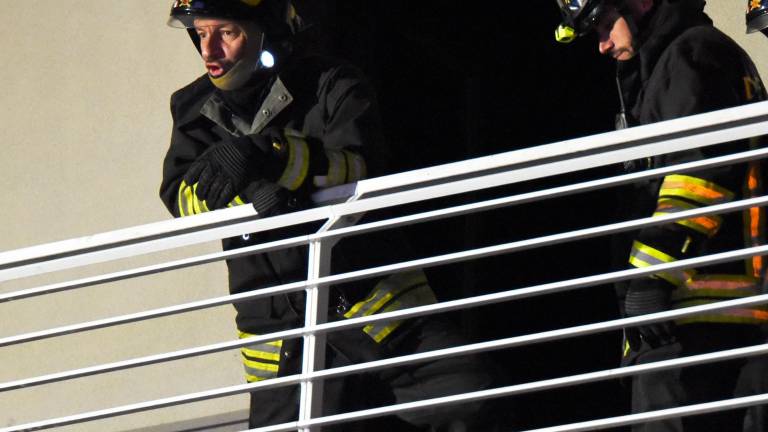 Incendio in un appartamento a Riccione Incendio in un appartamento a Riccione