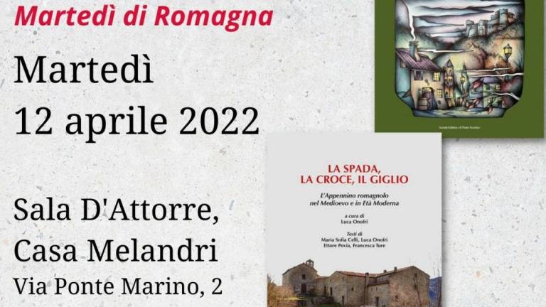 Martedì di Romagna, doppio appuntamento con Nicoletta Timoncini e Luca Onofri Martedì di Romagna, doppio appuntamento con Nicoletta Timoncini e Luca Onofri