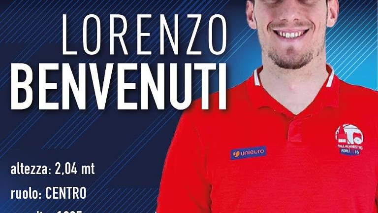 Basket A2, l'Unieuro riporta a Forlì Lorenzo Benvenuti Basket A2, l'Unieuro riporta a Forlì Lorenzo Benvenuti