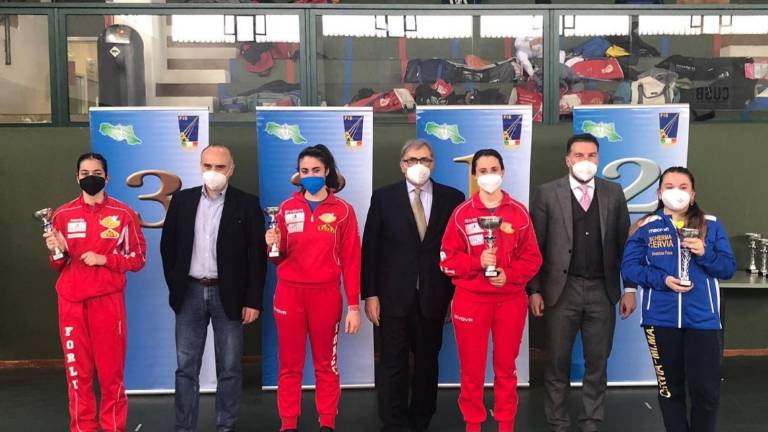 Scherma, il Cs Forlivese fa doppietta a Bologna con Franchini ed Efrosinin Scherma, il Cs Forlivese fa doppietta a Bologna con Franchini ed Efrosinin