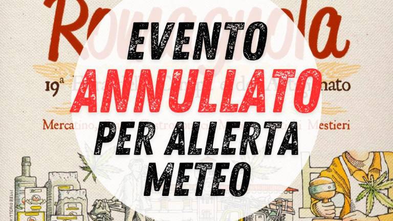 Gambettola, fiera della canapa annullata per maltempo Gambettola, fiera della canapa annullata per maltempo