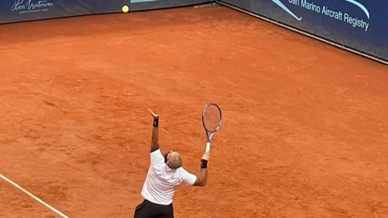 Tennis, De Rossi approda in finale al memorial De Luigi a San Marino Tennis, De Rossi approda in finale al memorial De Luigi a San Marino