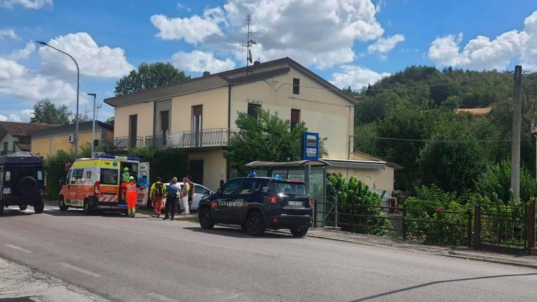 I soccorritori a Cusercoli I soccorritori a Cusercoli