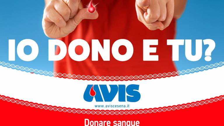 Avis Cesena, campagna per reclutare nuovi donatori di sangue Avis Cesena, campagna per reclutare nuovi donatori di sangue