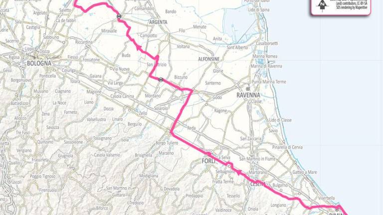 Ciclismo, Giro d’Italia: è ufficiale, il 17 maggio c’è la Riccione-Cento che attraversa la Romagna Ciclismo, Giro d’Italia: è ufficiale, il 17 maggio c’è la Riccione-Cento che attraversa la Romagna