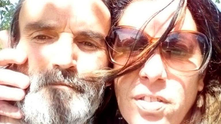 Alessia Porcelli, 51 anni, con il compagno Roberto Donini (58) Alessia Porcelli, 51 anni, con il compagno Roberto Donini (58)