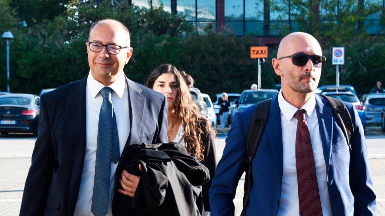 Gli avvocati Riario Fabbri e Andrea Guidi (Migliorini) Gli avvocati Riario Fabbri e Andrea Guidi (Migliorini)